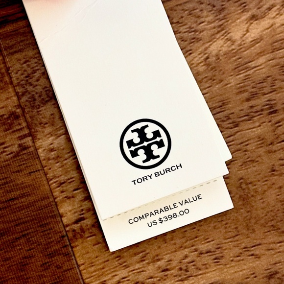 Tory Burch Emerson Dip Dye Shoulder Bag in Purple/Yellow Ombre - NWT - Picture 9 of 10